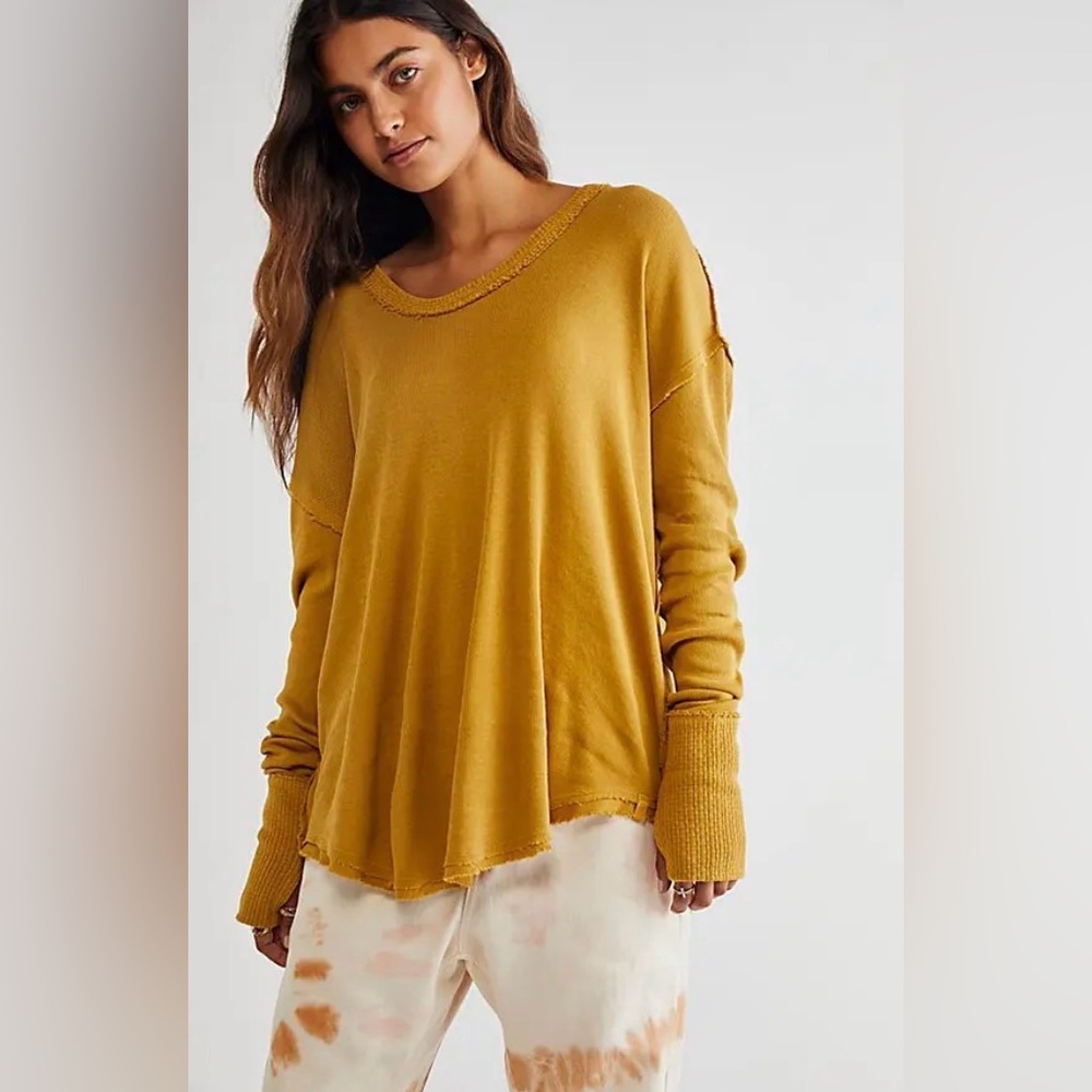 FREE PEOPLE WE THE FREE Colby Long Sleeve Tee - Spicy Chestnut
$68MSRP